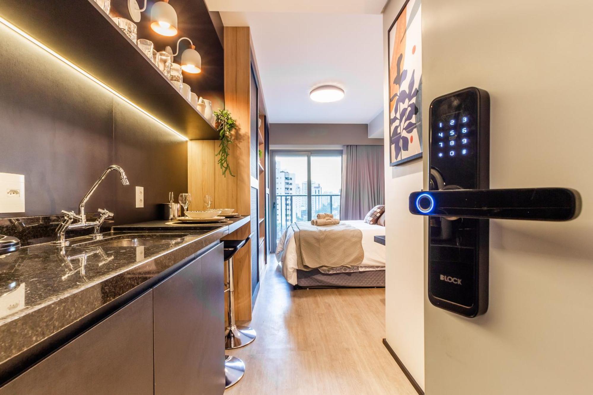 Studios No Melhor Ponto De Moema Garagem Lazer E Metro Perto Wifi Gratis São Paulo Eksteriør bilde